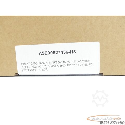 Komponent Siemens A5E00827436-H3 SN  generalüberholt mit 24 Monaten Gewährleistung!
