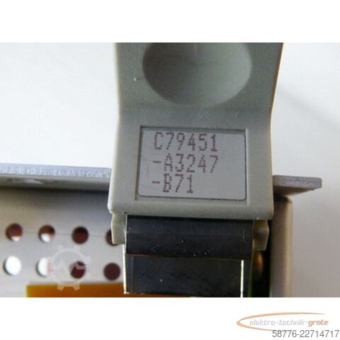 Componente Siemens C79451-A3247-B71  SICOMP M26 Power Supply SN C4 013882