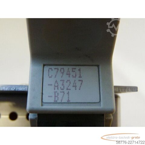 Komponente Siemens C79451-A3247-B71 Stromversorgung C4 051722