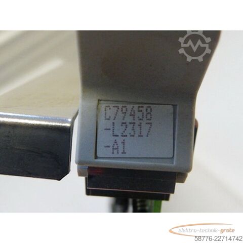 Komponente Siemens C79458-L2317-A1 + C79458-L2320-A1 Sicomp SN C3 051344