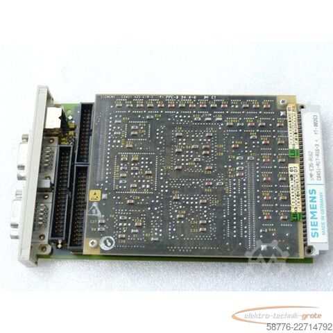 Componente Siemens C8451-A17-A16-3A CPU Karte SMP-E35-A162