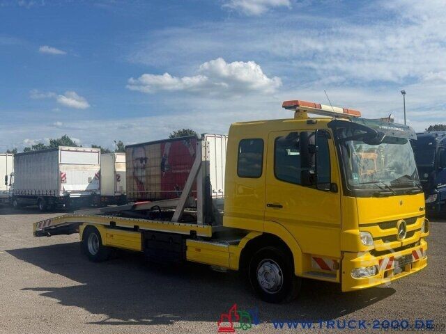 Camião porta-carros Mercedes-Benz Atego 1222 Hartmann Doppelstock original 172TKM