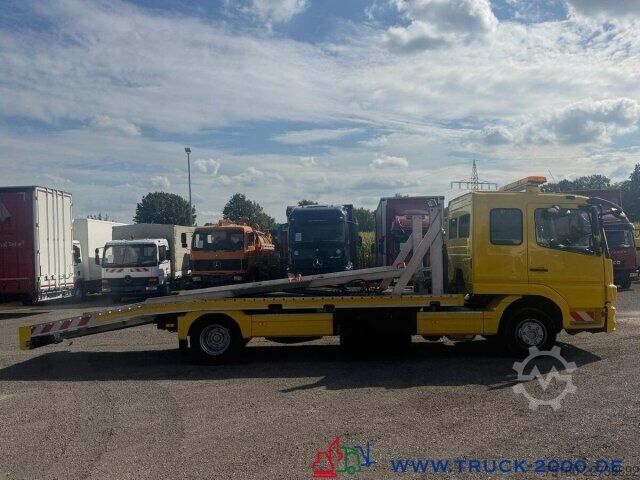 Camião porta-carros Mercedes-Benz Atego 1222 Hartmann Doppelstock original 172TKM