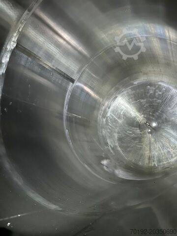 69.000 liter drukvat van V2A roestvast staal Gross Apparatebau 9581