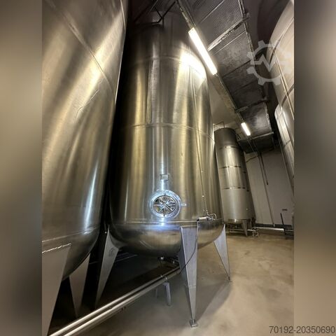 69.000 liter drukvat van V2A roestvast staal Gross Apparatebau 9581
