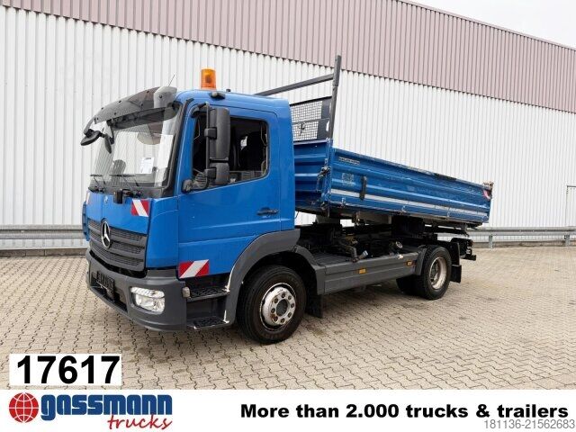 Tipper truck Mercedes-Benz Atego 1224 K 4x2, Meiller 3-S-Kipper  2x AHK Öl