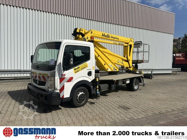 Truck-mounted crane van Renault Maxity 130DXi 4x2, GSR Hubarbeitsbühne 23,6m