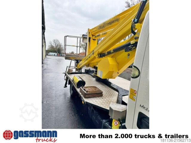 Truck-mounted crane van Renault Maxity 130DXi 4x2, GSR Hubarbeitsbühne 23,6m