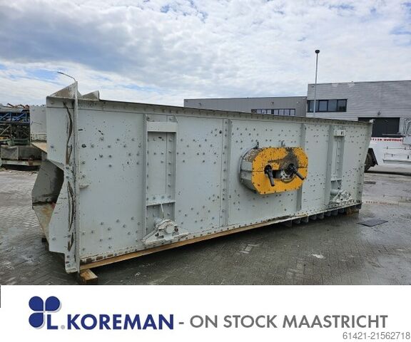 Zeefmachine dbr Fördertechnik 18/60-2  Screening machine dbr Fördertechnik 18/60-2