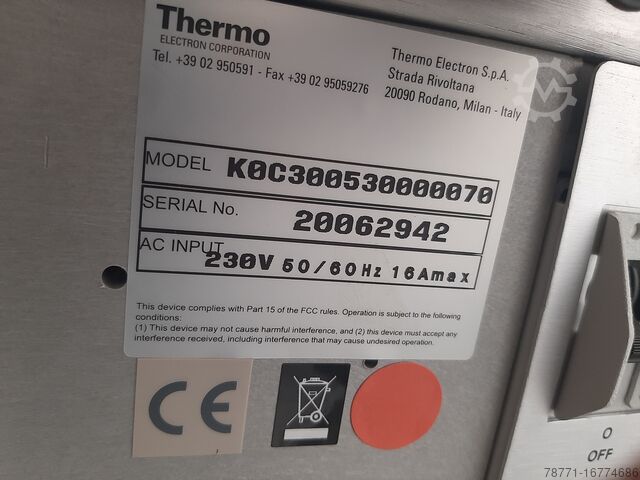 Gas Chromatograph Thermo Electron Trace GC Ultra