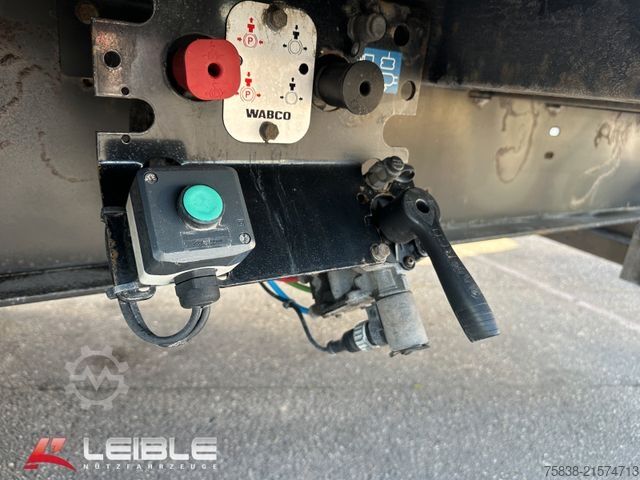 Semirreboque com plataforma de trabalho KÖGEL SN 24*Bordwand Baustoff *Rungentaschen*SAF Achse