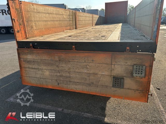 Semirreboque com plataforma de trabalho KÖGEL SN 24*Bordwand Baustoff *Rungentaschen*SAF Achse