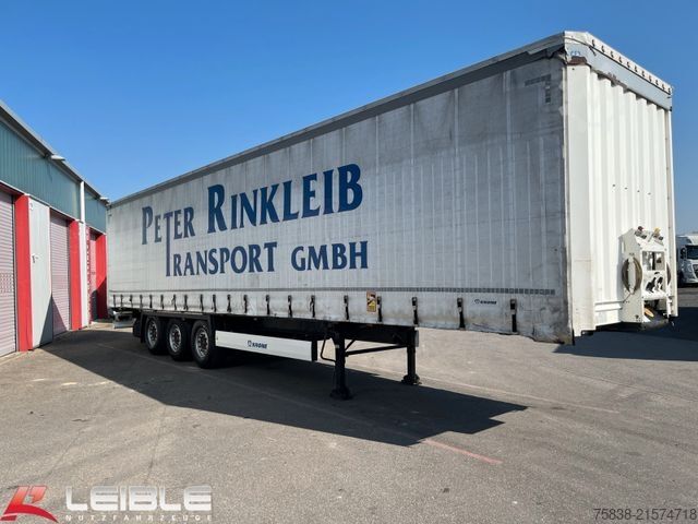 Semi-reboque aberto com lona KRONE SD*Tautliner*Code XL+Getränke*Liftachse*SAF*