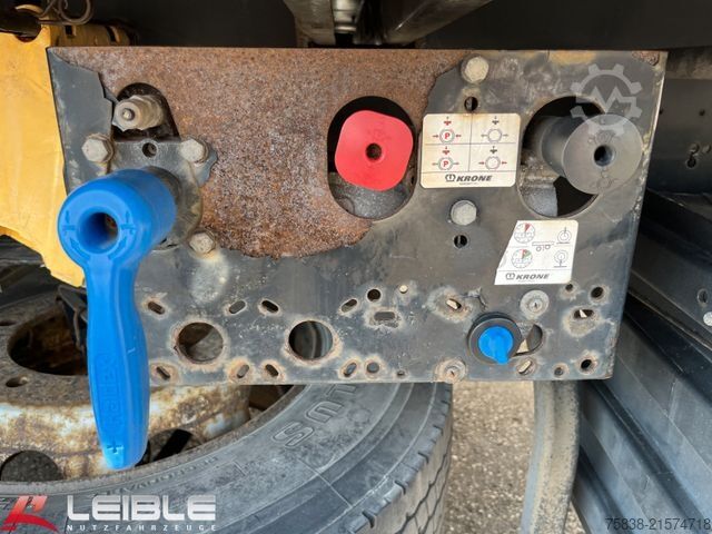 Semi-reboque aberto com lona KRONE SD*Tautliner*Code XL+Getränke*Liftachse*SAF*