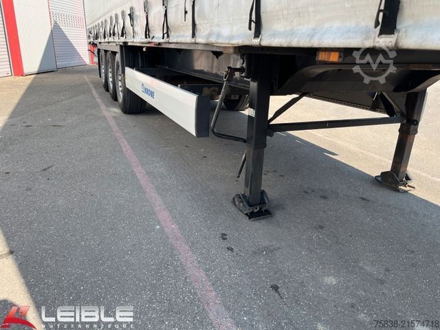 Semi-reboque aberto com lona KRONE SD*Tautliner*Code XL+Getränke*Liftachse*SAF*