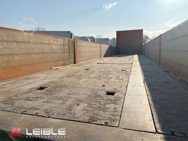 Semirreboque aberto KÖGEL SN 24*Bordwand Baustoff *Rungentaschen*SAF Achse