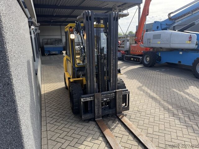 KOMATSU FG40T-7 triplex 450 free lift, déplacement latéral, GPL, 4800 heures, 2007 KOMATSU FG40T-7 triplo450 freelift sideshift LPG 4800uur 2007