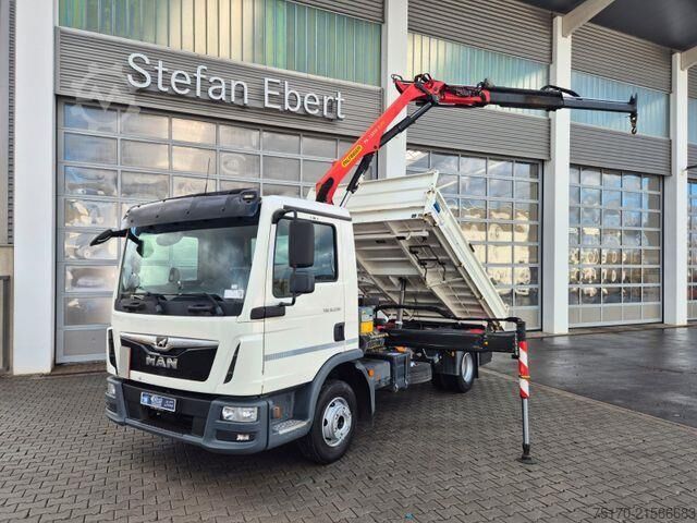 Kipper MAN TGL 8.220 Palfinger PK 7.501K SLD Funk 2x AHK