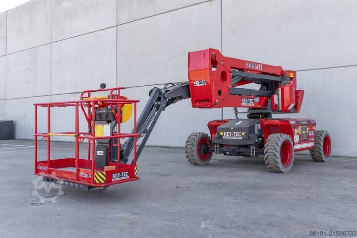 Scharnierende telescopische hoogwerker Magni HAB 16 RT