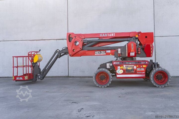 Scharnierende telescopische hoogwerker Magni HAB 16 RT