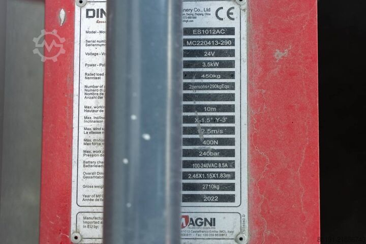 Schaarlift Magni ES 1012 AC