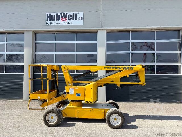 Plataforma de trabajo telescópica articulada Niftylift HR 12 NE 12,1m Gelenk-Teleskop-Arbeitsbühne