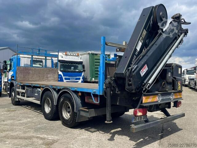 Crane Scania P410  6x4 HIAB  X-HIDOU 188 E-5, RETARDER, WHEE...