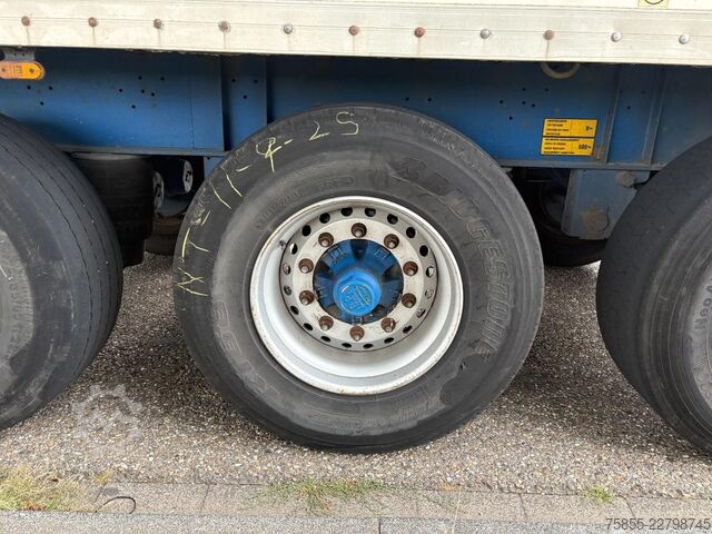 Box body Groenewegen DRO-14-27 Closed Box / BPW Axles / NL Trailer