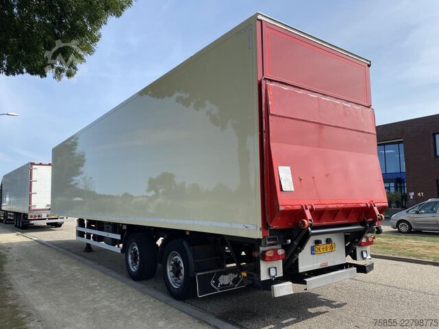 Box body Samro 2-Axle Isobox 12.60 x2.50 x2.50 / 2x Steering A...