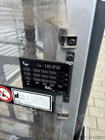 Raklapos targoncák Still EXDSF20