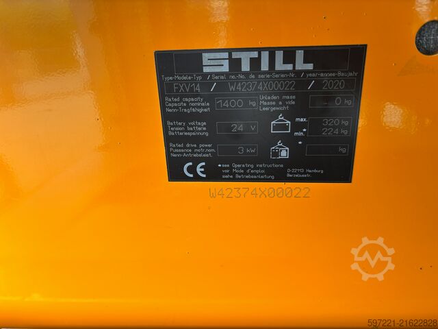 Impilatori per pallet Still FXV14