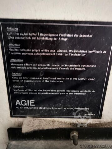 Trådgnisteroderingsmaskine AGIE AGIEMATIC CF20 / AGIEPULS MMD / DA-15/TP