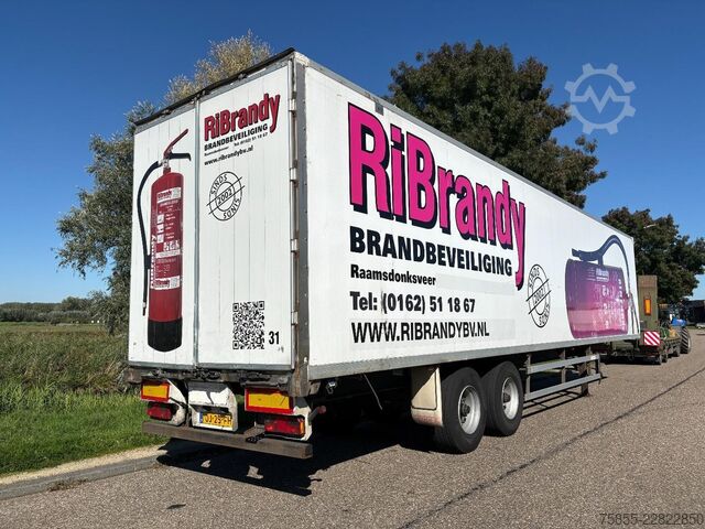 Caisse fermée Groenewegen DRO-14-18 Closed Box / Koffer / BPW Axle / Drum...