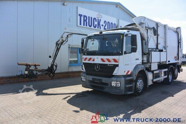 Vuilniswagen Mercedes-Benz Axor 2529 Faun Easypress Frontlader 25 m³ 1.Hd