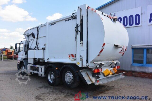 Vuilniswagen Mercedes-Benz Axor 2529 Faun Easypress Frontlader 25 m³ 1.Hd