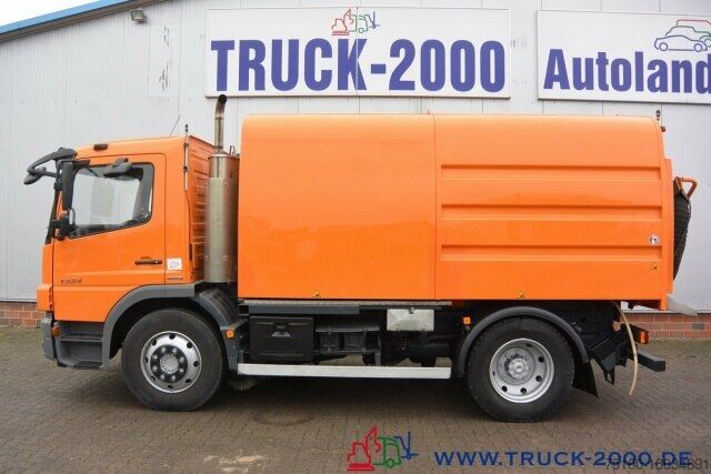 Kamionska čistilica Mercedes-Benz Atego 1324 HSW Explorer 6 Hecksauger Vorsprühen