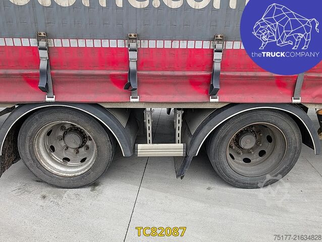 Sliding tarpaulins Fruehauf PLSC