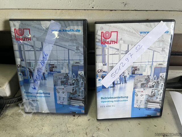 Mașină de rectificat plană Knuth HFS 4080VC