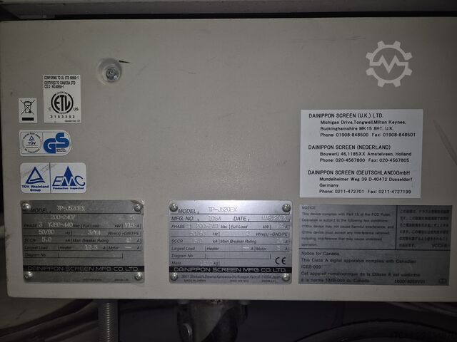 Mașină de tipărit SCREEN GA TruePress Jet 520EX Mono