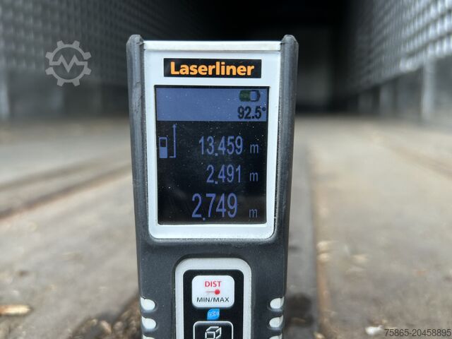 Walizka Krone SDP 27 / Box - Confectie / 3 axle BPW Drum / NL...