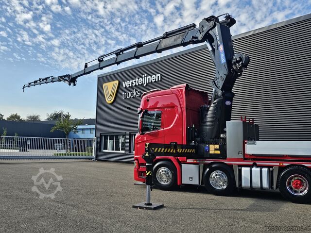 Standard-SZM Scania R650 V8 8x4 / HMF 9520 + JIB + WINCH / 140.000 ...