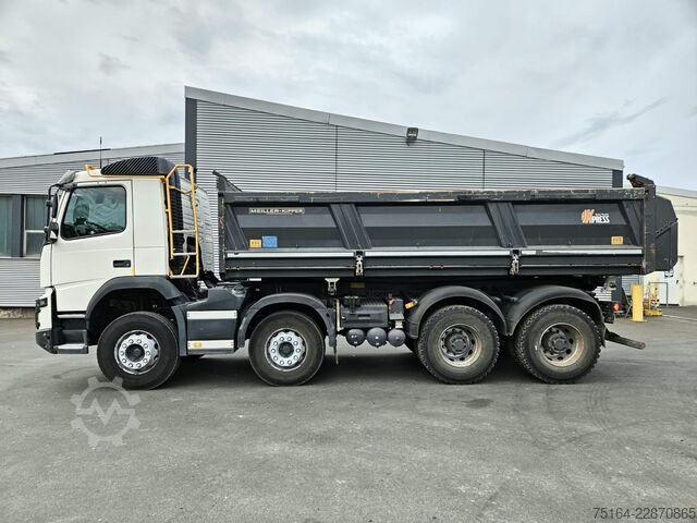 Tresidig tippbil Volvo FMX 460 8x4 Bordmatik