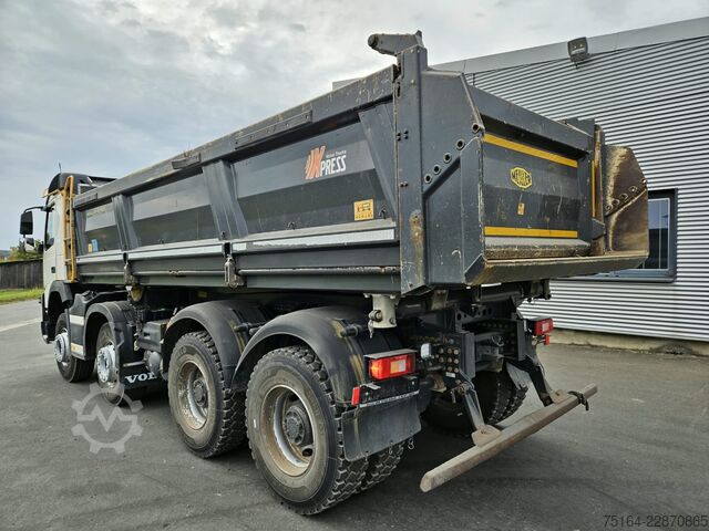 Tresidig tippbil Volvo FMX 460 8x4 Bordmatik