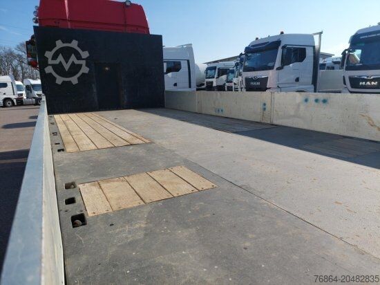 Φορτηγό με επίπεδη καρότσα MAN TGX 26.510 BL PRITSCHE, INTARDER, HIAB X-HIPRO 558EP-5, ALU-FELGEN, LENKACHSE,