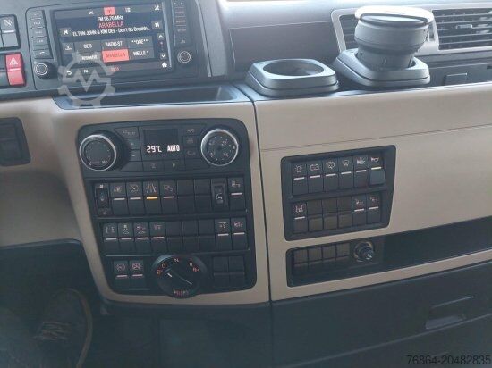 Φορτηγό με επίπεδη καρότσα MAN TGX 26.510 BL PRITSCHE, INTARDER, HIAB X-HIPRO 558EP-5, ALU-FELGEN, LENKACHSE,