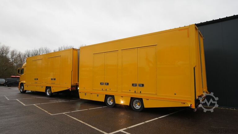 Furgão transportador de automóveis Mercedes-Benz ACTROS 1942 CAR TRANSPORTER COMBI WITH TIJHOF T...