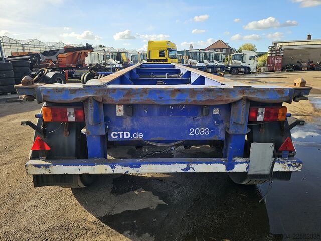 Containervervoer MKF METALLBAU CS 20 / STEEL SUSPENSION/ ROR DRUM.