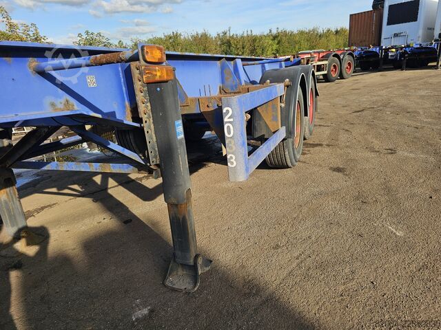 Containervervoer MKF METALLBAU CS 20 / STEEL SUSPENSION/ ROR DRUM.