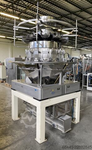 Afvul– weeg- en verpakkingslijn Ishida - Rovema - Paal Filling, weighing and packaging line