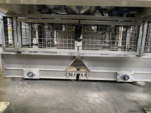 Afvul– weeg- en verpakkingslijn Ishida - Rovema - Paal Filling, weighing and packaging line